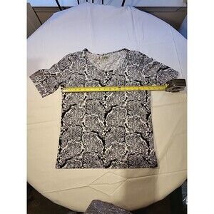 Jones New York Med Women's 3/4 Sleeve Cotton Tee